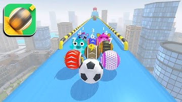 Action Balls Gyrosphere Race Gameplay Niveau 17