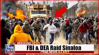 FBI & DEA Raid Sinaloa Cartel After Drone Strike — Tons of Drugs Seized US Military