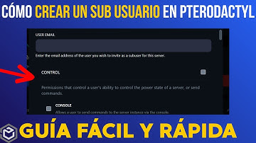 Cómo CREAR un SUBUSUARIO en tu HOST con Pterodactyl 💡 Guía Rápida Nube Hosting