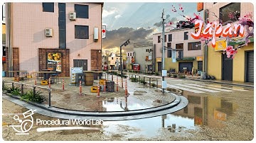 Japan - Unreal Engine 5 Modular Tokyo Neighbors Town