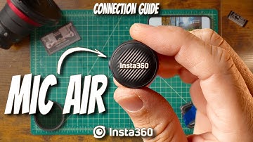 Mic Air-aansluitgids voor @insta360 X5, X4 en Ace Pro 2