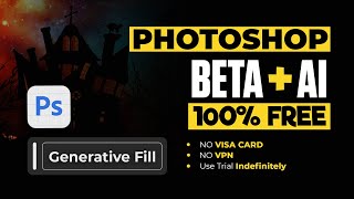 Download Photoshop Beta 2025 for FREE | Step-by-Step Installation Guide | Generative Fill Tutorial