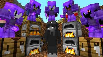 Minecraft Speedrunner VS 5 NETHERITE Juggernauts REMATCH