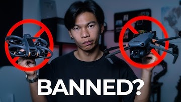 DJI is getting banned... here