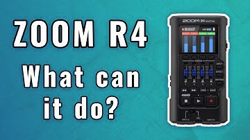 How I record music using the Zoom R4 multitrack recorder