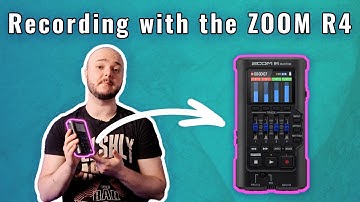 How I record music using the Zoom R4 multitrack recorder