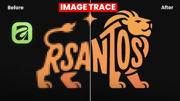 Convert Any Image to Vector in Seconds! (Affinity Designer Image Trace)