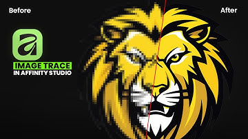 Convert Any Image to Vector in Seconds! (Affinity Designer Image Trace)