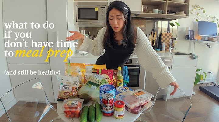 Preparación de comidas para la semana en ✨5 minutos✨ saludable y alta en proteínas