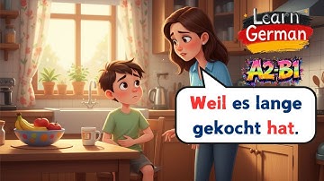 🇩🇪 German Conjunctions Made Easy | Real Life Dialogues for Language Learners 📚