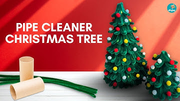 How to Make a Pipe Cleaner Christmas Tree | Easy Christmas Crafts