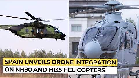 Spain Demonstrates Next Level Drone Integration with Military Helicopters