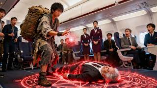 First-time flyer saves old man - who turns out to be the richest man. Gets rich overnight!