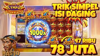 💰TERBONGKAR 78JT! POLA GACOR OLYMPUS HARI INI 1000% | POLA MAXWIN ZEUS SUPER SCATTER MODAL RECEH