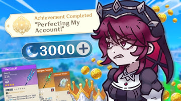 I Spent 1 Week PERFECTING My Genshin Account