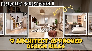 9 ONTWERPREGELS DIE ARCHITECTEN GEBRUIKEN (EN JIJ OOK)