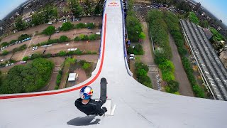 Biggest Skate Ramp EVER (world record)
