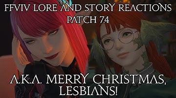 FFXIV 7.4 Lore and Story Reactions