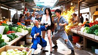 Penjual ikan diremehkan bodyguard tua! Dia sumbat timun ke mulutnya, ternyata dia dewa dokter!