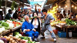Penjual ikan diremehkan bodyguard tua! Dia sumbat timun ke mulutnya, ternyata dia dewa dokter!