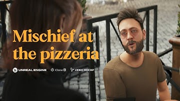 Mischief at the Pizzeria - NEW Video Mocap Plugin Cinematic