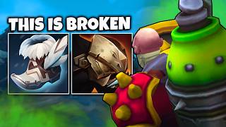 10 CS/MIN SINGED WITH DEADMAN’S PLATE RUSH VS AD COMPS—TEAMFIGHTS WON ME THE GAME