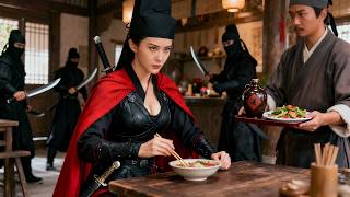 功夫電影！功夫少女誤闖黑店，沒想到店裡夥計全是殺手偽裝！ #kungfu #功夫