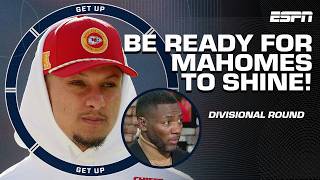 'CHIEFS EXCEL IN THE PLAYOFFS!' 😤 - RC on Patrick Mahomes' Divisional Round PROWESS | Get Up