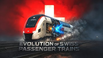 Evolution of Swiss Passenger Trains (1939–2030) | From Classics to Future AI Transformations