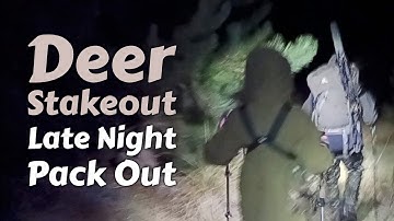 I took my daughter on a day hunt for tahr, which turned into a late night deer recovery mission!