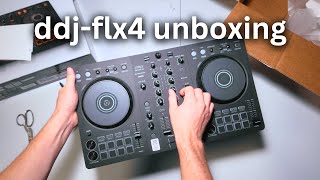 Unboxing Pioneer DDJ-FLX4 (DJ Controller)