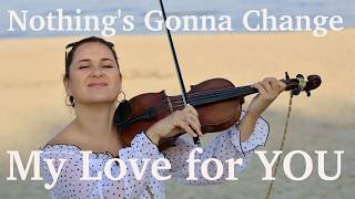 Nothing's Gonna Change My Love for You - Glenn Medeiros [Marzena Wozniak] violin and piano cover 4K