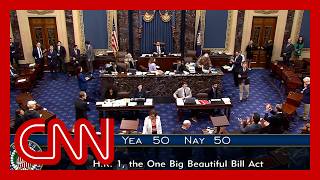 Senate GOP passes Trump megabill after marathon session