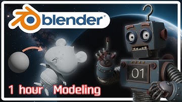 Blender Modeling HACK: Create Complex Shapes in 1 Hour! (Speed & Fun Tips)