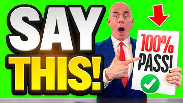 10 THINGS YOU MUST SAY TO PASS A JOB INTERVIEW in 2026! (PASS GUARANTEE!)