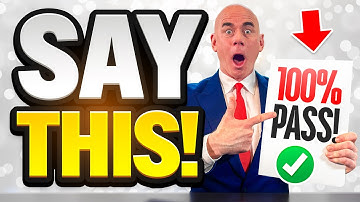 10 THINGS YOU MUST SAY TO PASS A JOB INTERVIEW in 2026! (PASS GUARANTEE!)