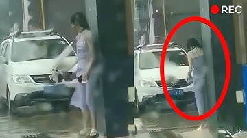 Security Camera Accidentally Recorded a Moment No One Should See