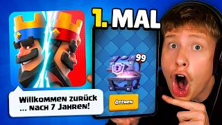 FIRST time playing Clash Royale after 7 YEARS... 😳