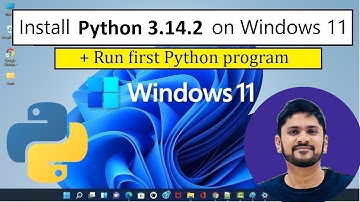How to install Python 3.14.2 on Windows 11