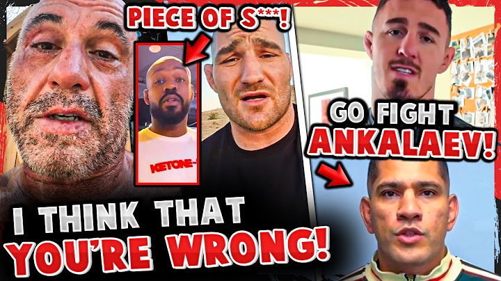 Joe Rogan DISAGREES w/ Jon Jones & says he's WRONG! Tom Aspinall SHUTS DOWN Alex Pereira! UFC 317