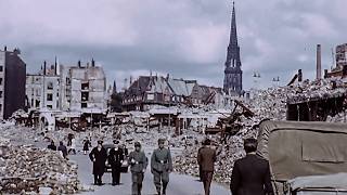 Rare Color Footage of Berlin After WWII | UNCENSORED