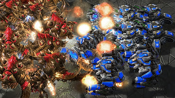 MECH vs SWARM HOSTS - This Is the BEST Match On the New StarCraft 2 Patch!