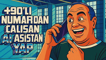🇹🇷 +90’lı Sabit Hatta Türkçe Konuşan Yapay Zeka Müşteri Temsilcisi Kur! 📞