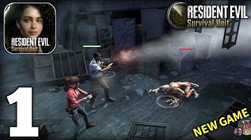 Resident Evil Survival Unit Gameplay Walkthrough Part 1 (Android/iOS)