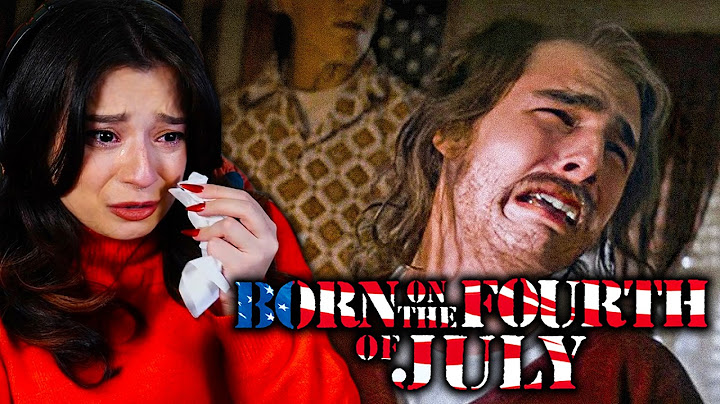 Australian’s first time watching ‘Born on the 4th of July’ i cried so hard 😭💔