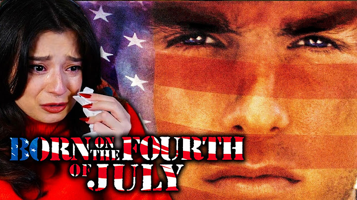 Australian’s first time watching ‘Born on the 4th of July’ i cried so hard 😭💔