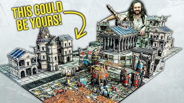 I made the BEST wargaming table in YouTube History and YOU CAN TOO!