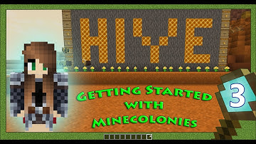 Getting Started with Minecolonies - Hive Style! Part 3