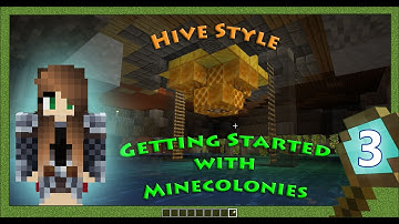 Getting Started with Minecolonies - Hive Style! Part 3