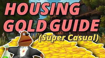 Casual Gold Farm to Pay for Housing